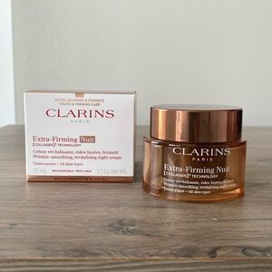 Brand New Clarins Extra-Firming Night Refillable Moisturizer